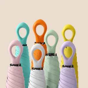 Para-pluie de poche femme compact