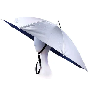 Para-pluie casquette gris élégant